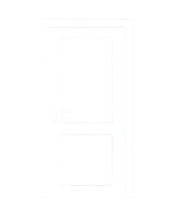 pictogramme d'une porte d'intérieur